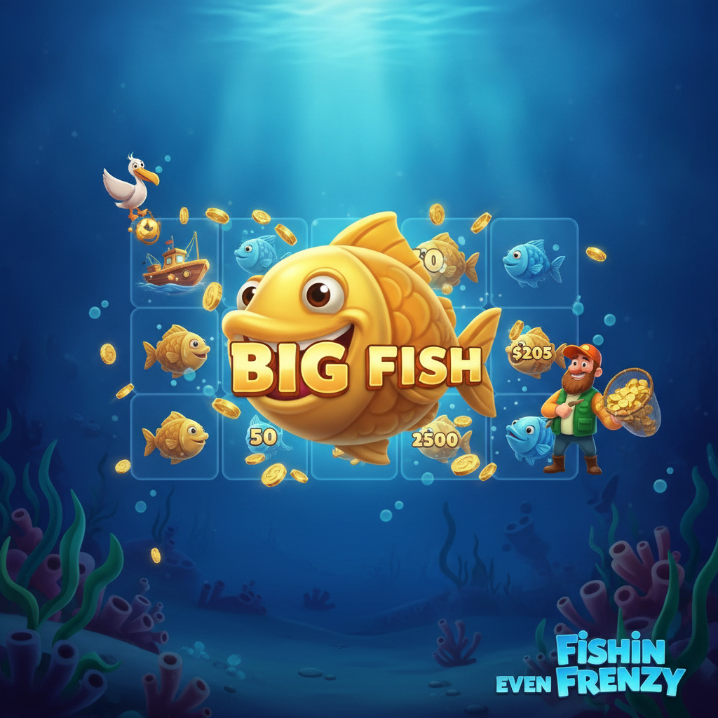 Fishin' Frenzy Even Bigger Fish