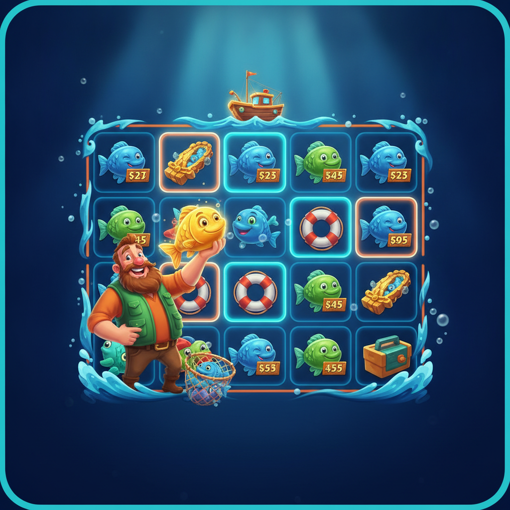 Fishin' Frenzy Prize Lines